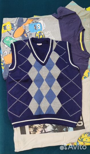 Вещи на мальчика рост 116 см
