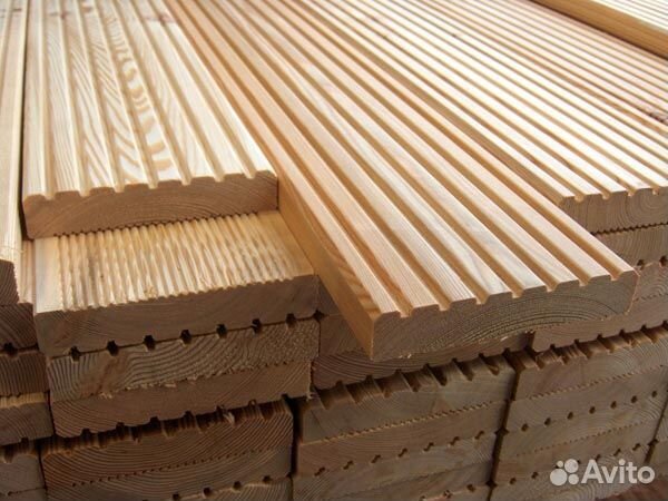 Террасная доска из лиственницы, сорт Экстра