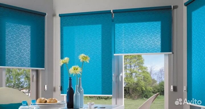 Рулонные шторы. Замер и монтаж бесплатно