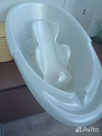 Ванночка для купания с горкой