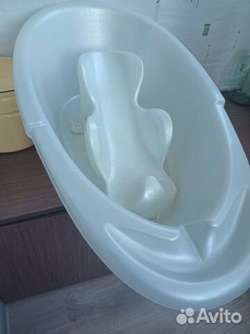 Ванночка для купания с горкой