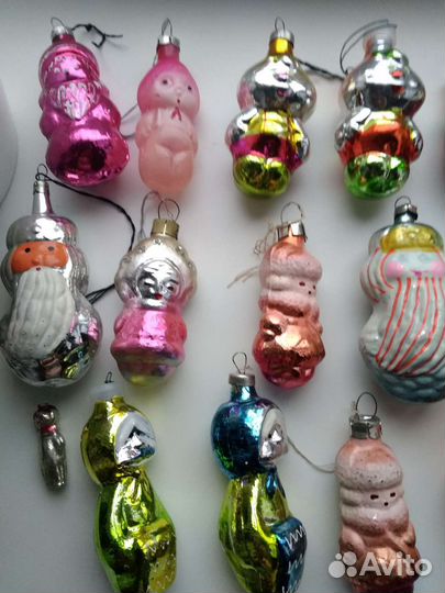Елочные игрушки СССР
