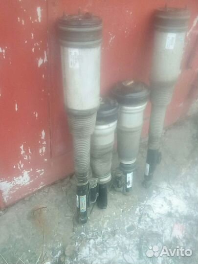 Пневмостойки на Мерседес w220, передние рычаги гур