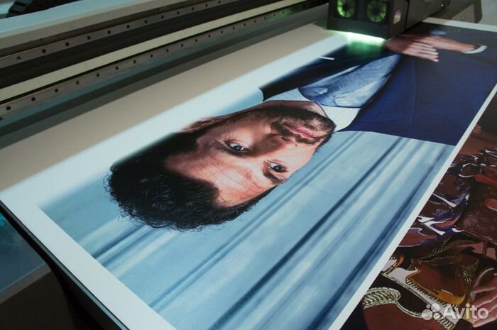 Уф-печать на листовых материалах (пвх, стекло.)