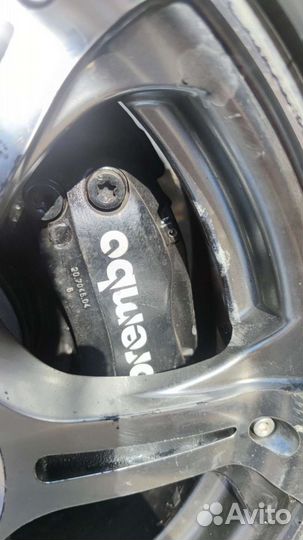 Тормоза brembo 4 поршня тюнинг на nissan avenir