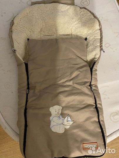 Теплый конверт в коляску