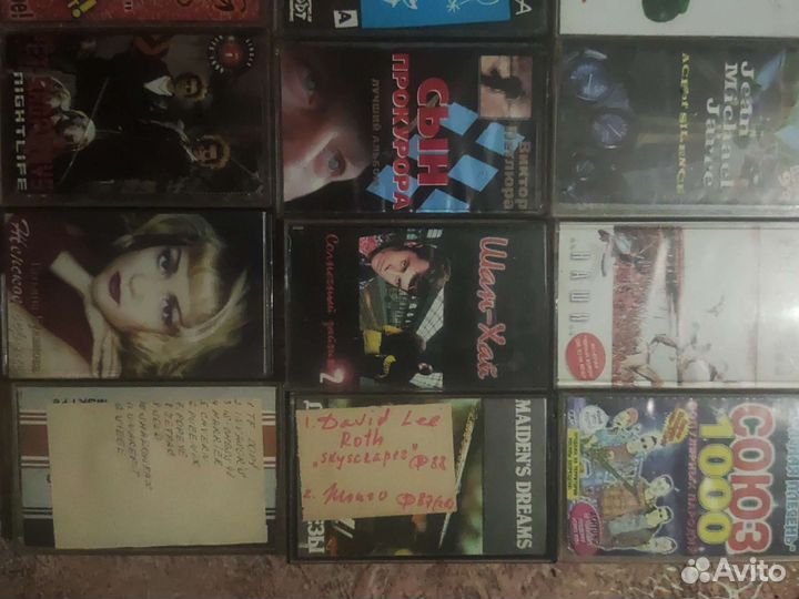 Аудиокассеты за 10 штук