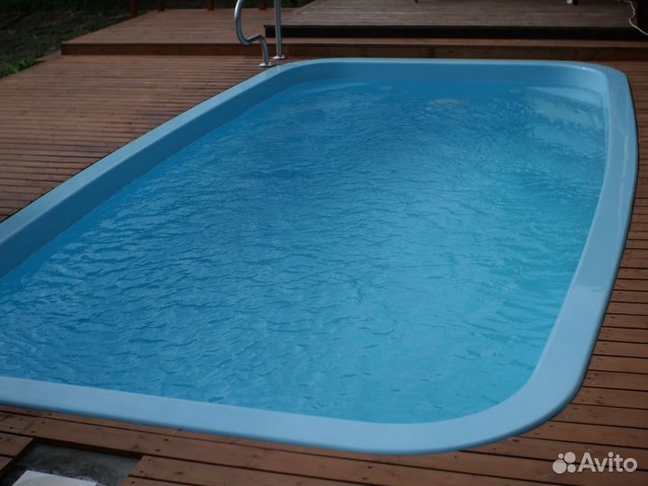 Композитный бассейн 5х2.7х1.4