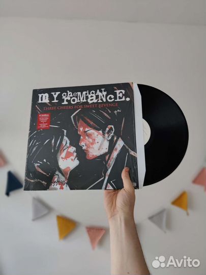 My Chemical Romance Three Cheers For винил цветной