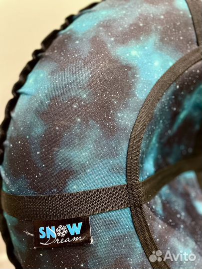 Тюбинг ватрушка 90 см новая