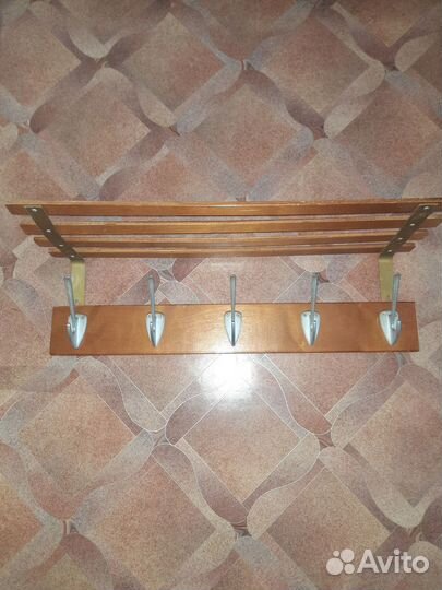Вешалка навесная деревянная СССР 80-х годов