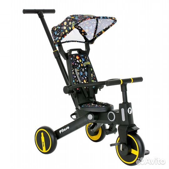 Велосипед складной pituso Leve трехколесный