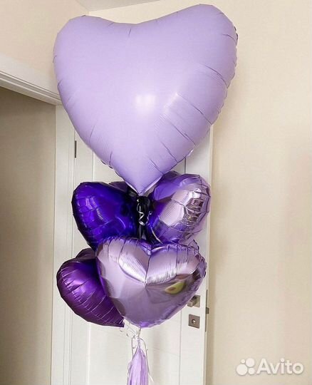 Воздушные гелиевые шары для девушки