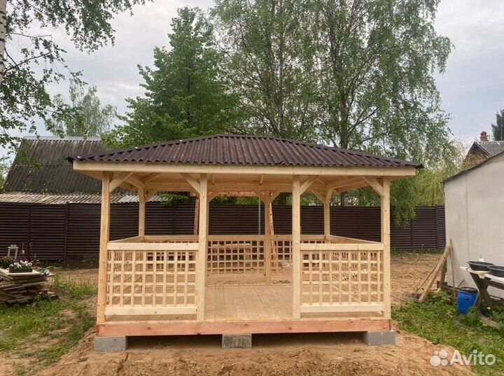 Готовые беседки