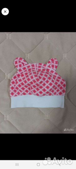 Шапка весна для девочки