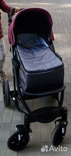 Коляска прогулочная от рождения 2в1 с переноской