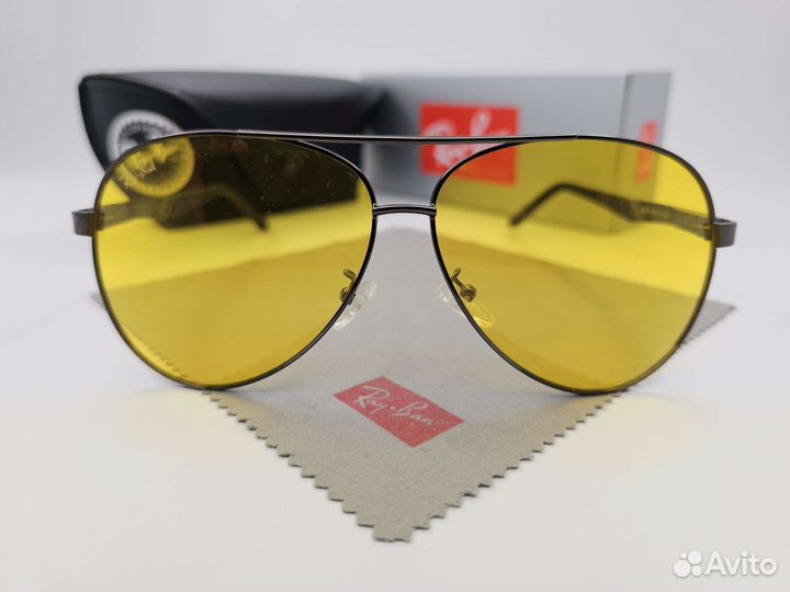 Очки Ray Ban Aviator Yellow