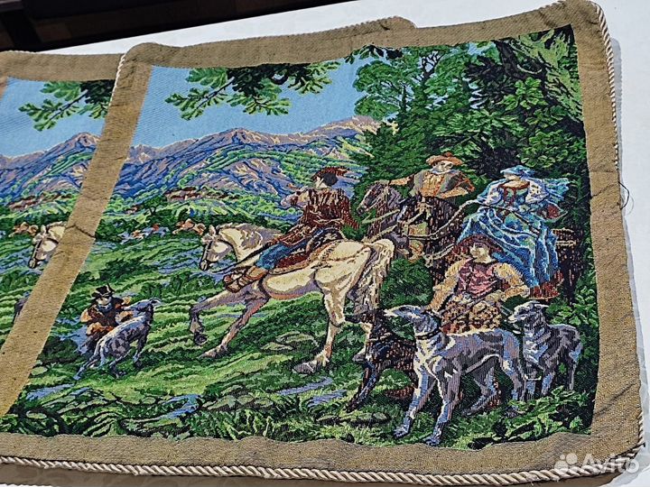 Наволочки гобелен СССР