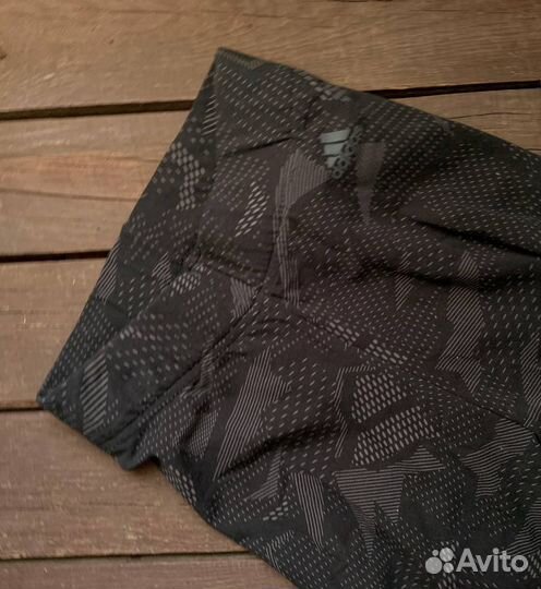 Новые черные легинсы Adidas хлопок XS