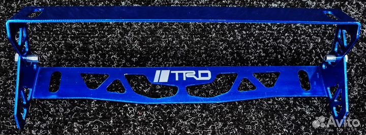 Крепление номера TRD (Золотой)