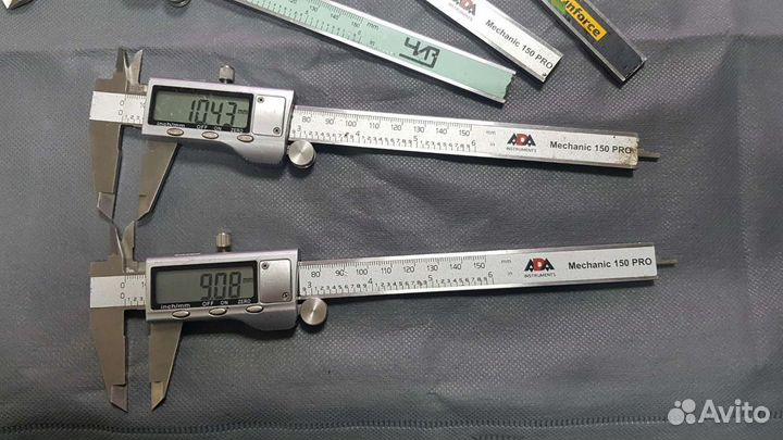 Штангенциркули цифровые 5 шт 2рабочих 3 на запчаст