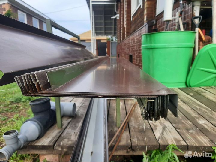 Отливы цокольные