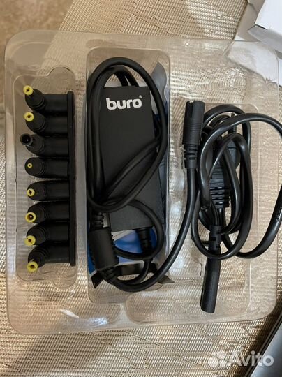 Унив.зарядное устройство ноутбуки 8 насадок