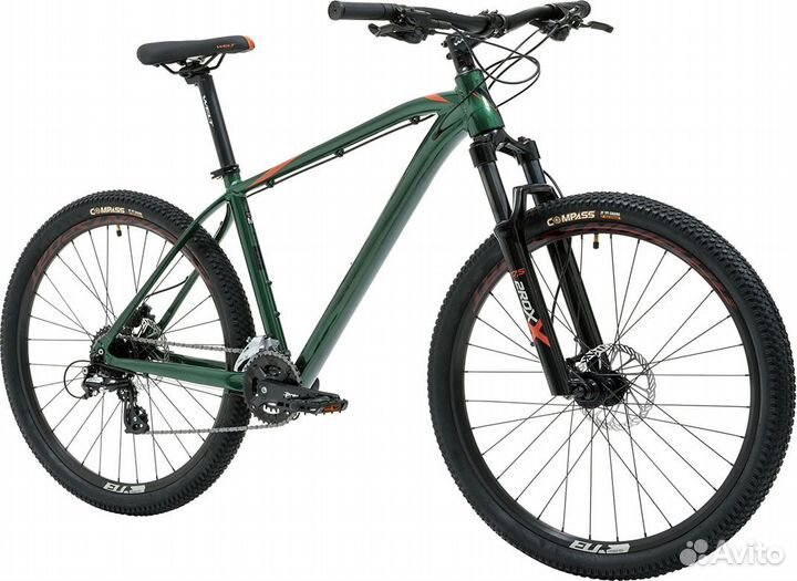 Велосипед Welt Raven 2.1 HD 27 (2024) Dark Green