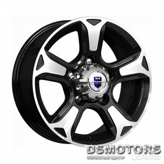 Диски Атлант 7.0/16 5x139.7 ET35 d108.5 алмаз чёрн