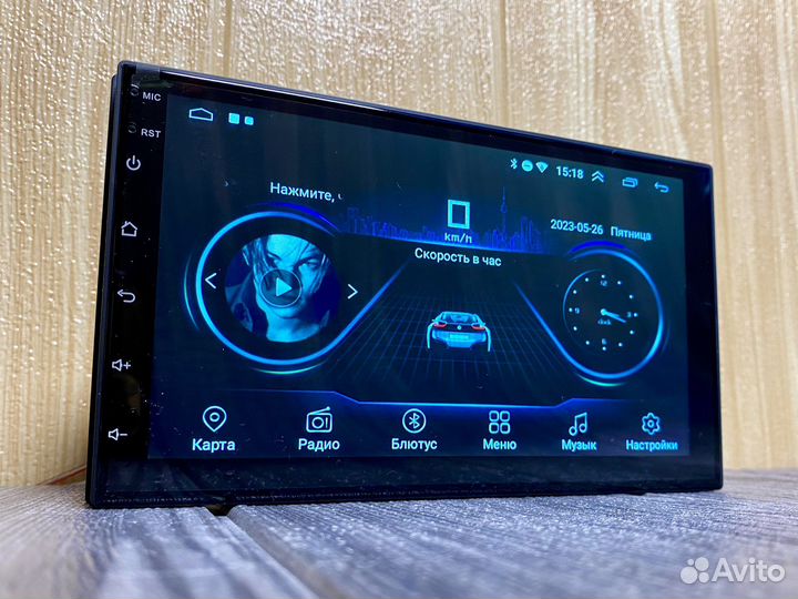 Авто магнитола android 2 din, 7 дюймов, 2/32 гб