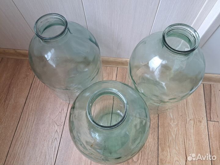 Банка 10 литров стеклянная