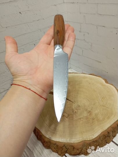 Уневирсальный кухонный нож Дамаска