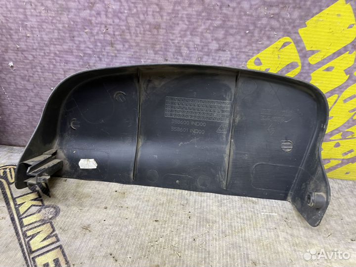 Накладка салазок сиденья правая Сандеро Логан