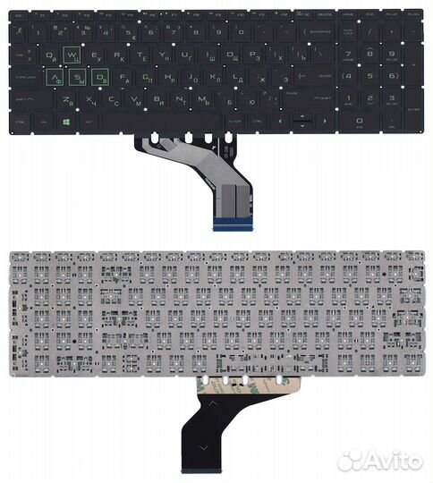 Клавиатура HP Pavilion Gaming 15-CX черная