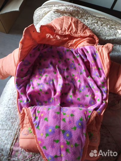 Зимний комбинезон для девочки