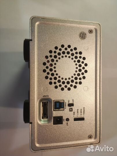 Внешний бокс для двух hdd 3.5