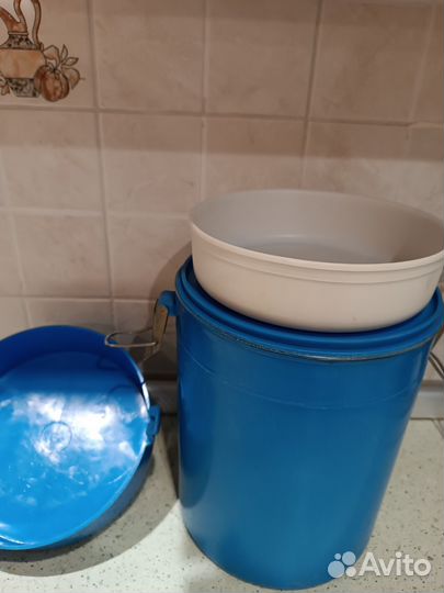 Термос для трех блюд