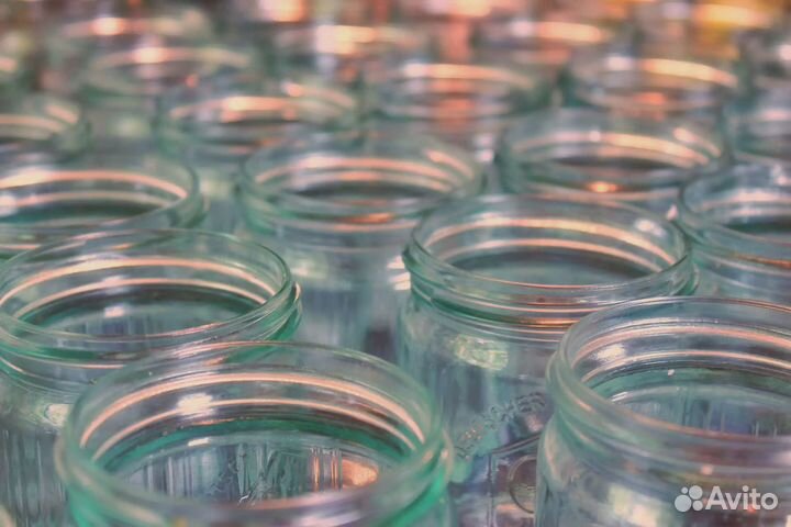 Банки стеклянные разные