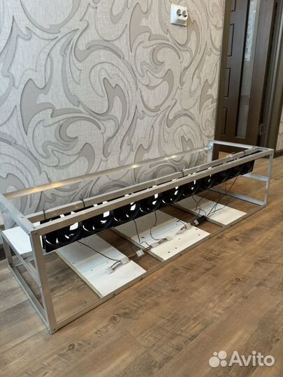 Каркасы для ригов майнинг на 6 и 12 карт