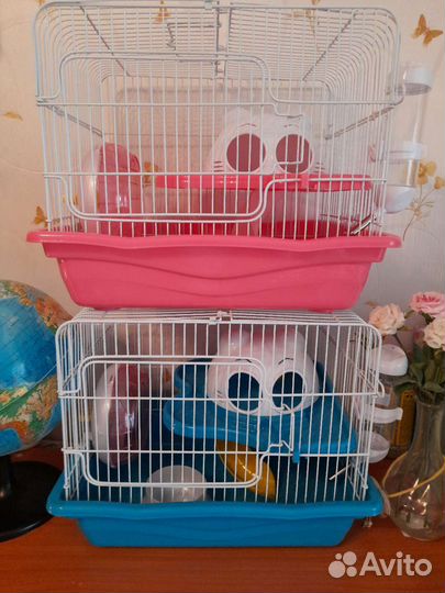 Продам клетки для хомячка,крыс/хомячки/хомячок