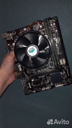 Комплект i5 4690 / h81m s1 / 8гб