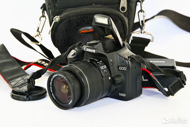 Canon EOS 500D/T1i 15.1MP Kit Canon Zoom 18-55