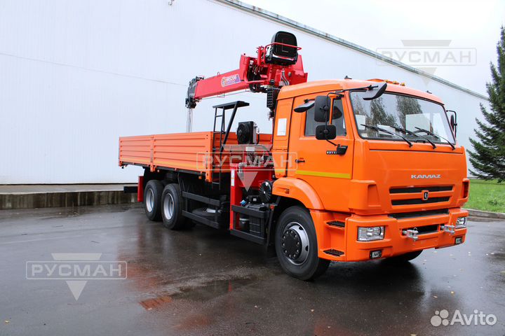 КамАЗ 65115-3094-48 с КМУ, 2022