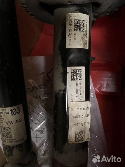 Амортизаторы на volkswagen