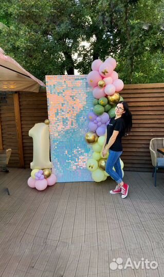 Воздушные шары, фотозоны, подарки, оформление
