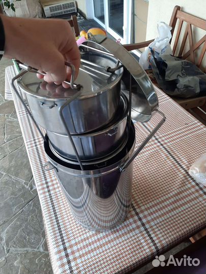 Металлический пеннал с емкостями