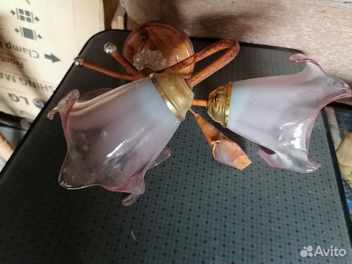 Люстра и бра