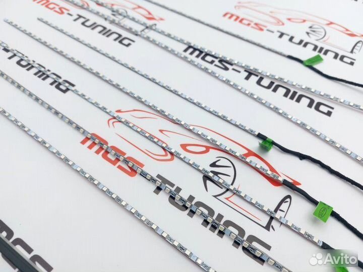 Подсветка салона Ambient черная BMW 5 F10 бмв ф10