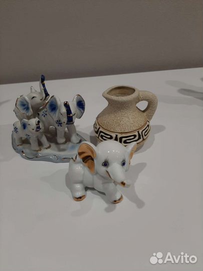 Предметы интерьера(слон,сова,слоник,морская тема)