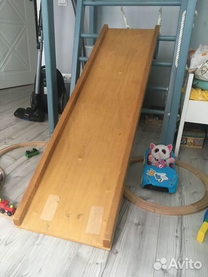 Горка приставная